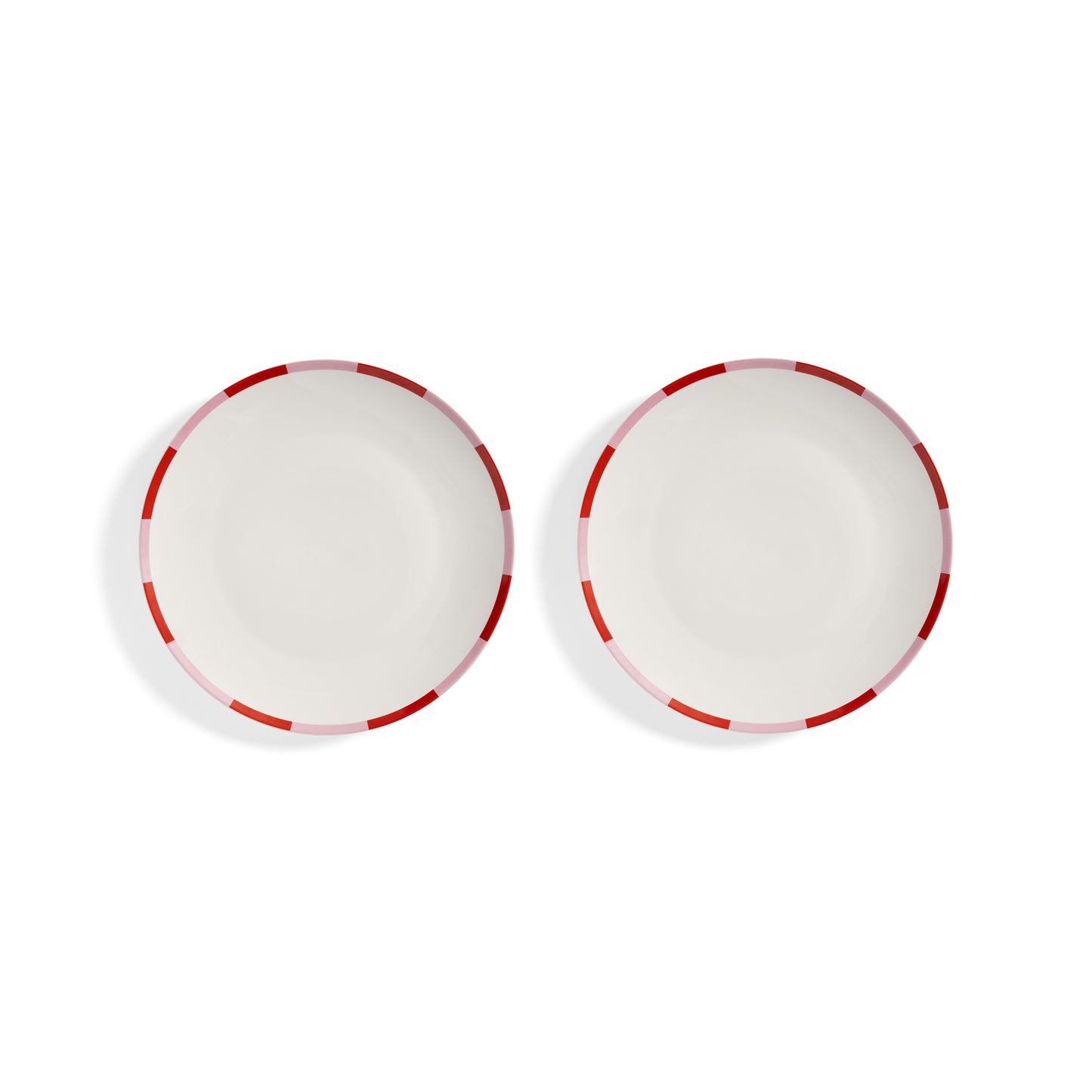 Bliss Pink Large Plates - Set of 2