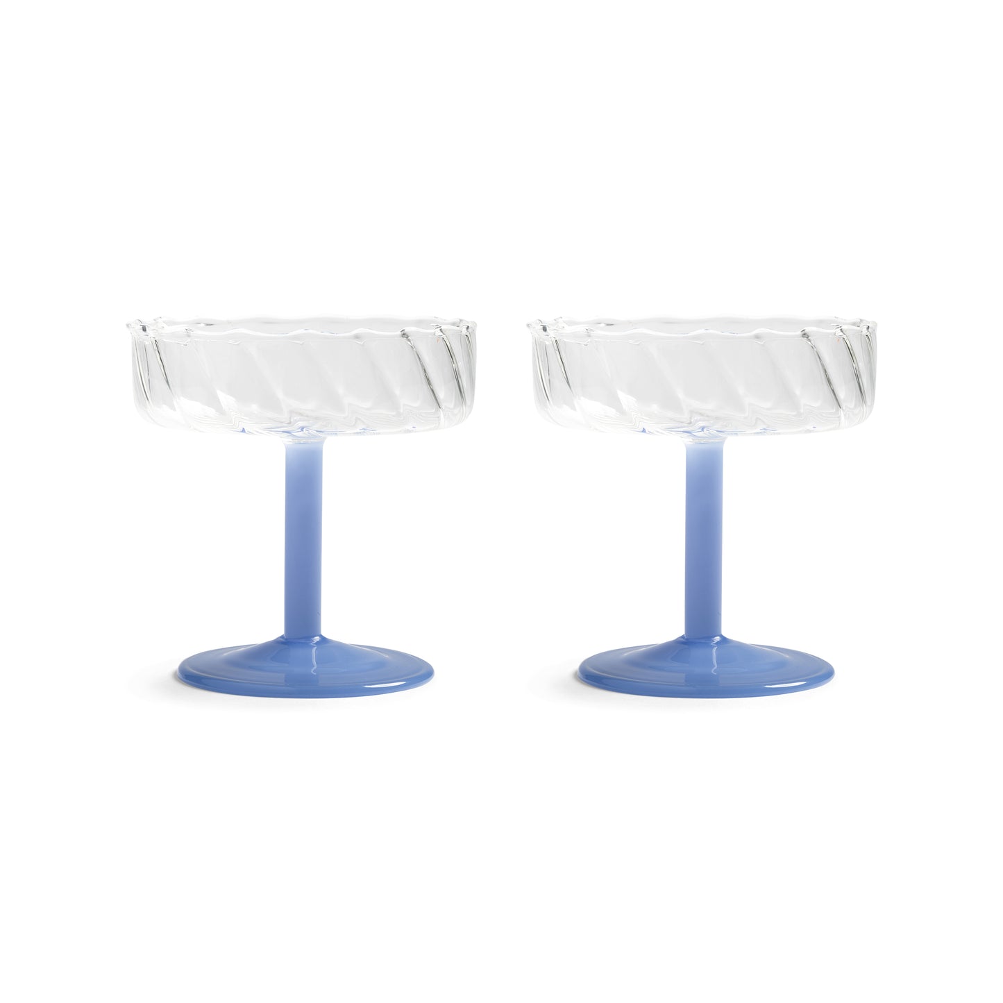 Coupe Twirl Glasses - Set of 2