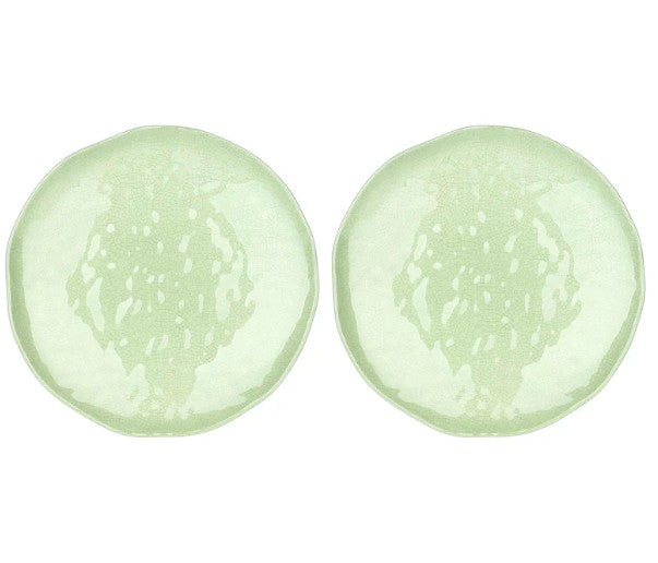 Atmosfera Green Salad Plate - Set of 2