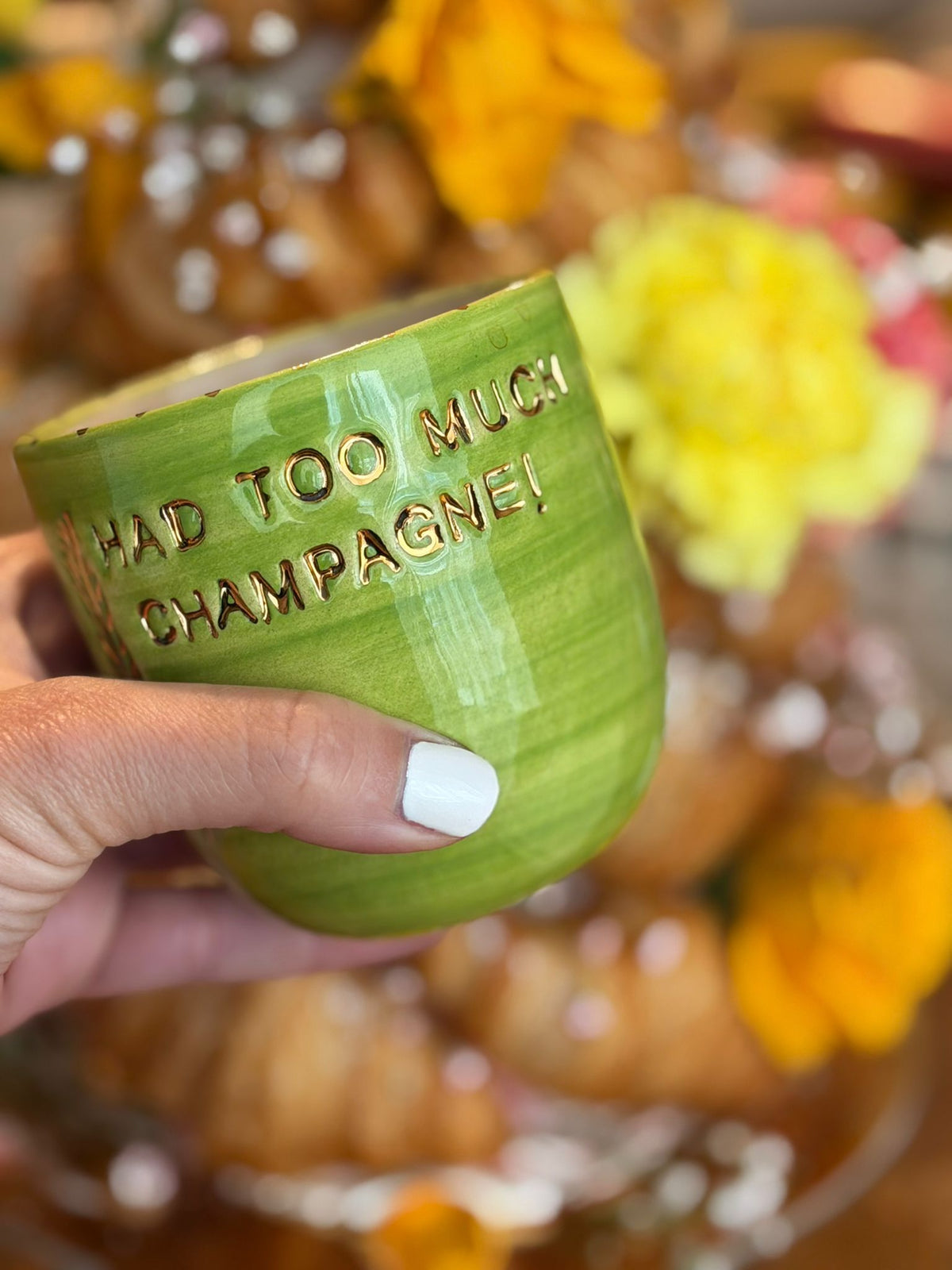 Too Much Champagne Mug