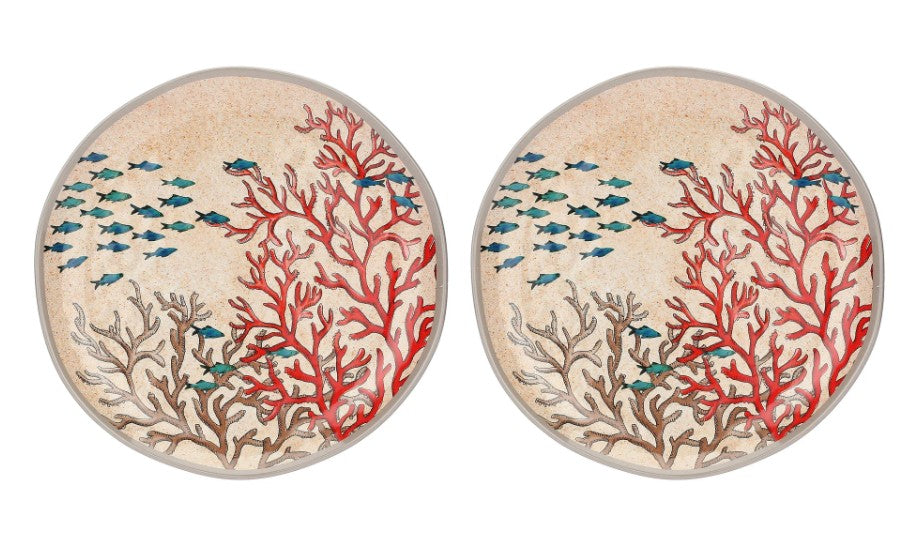 Sea Life - Dinner Plates Set of 2