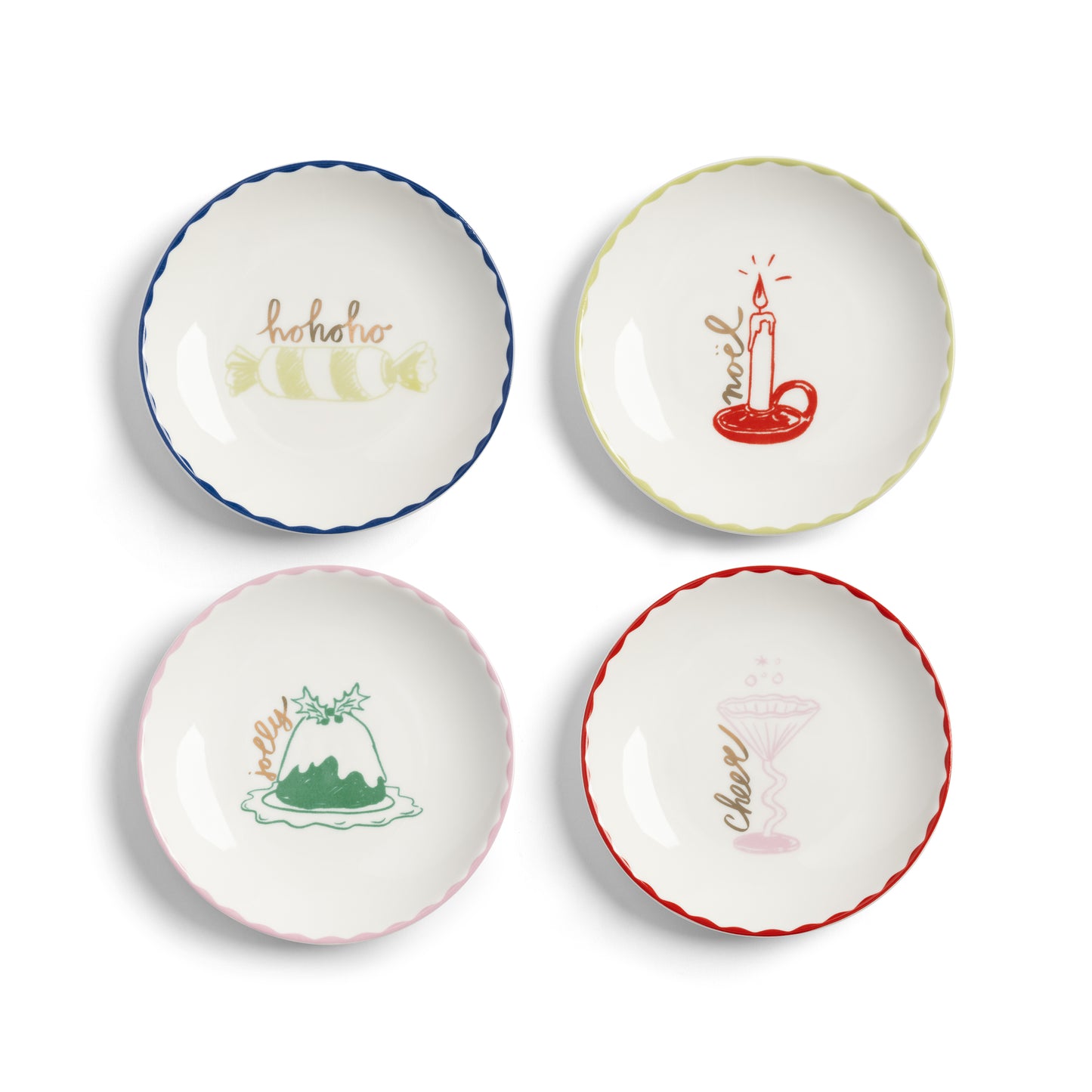 Bliss Small Plates - Set of 4