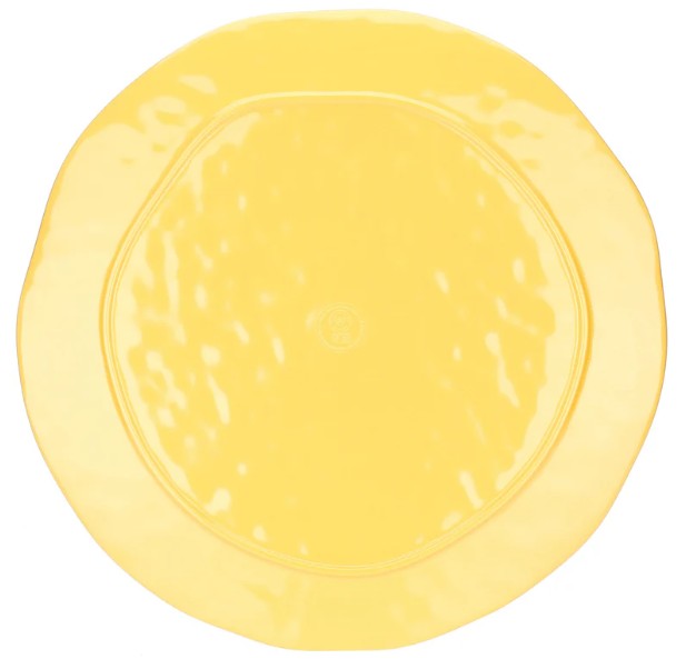 Atmosfera Ochre Round Tray