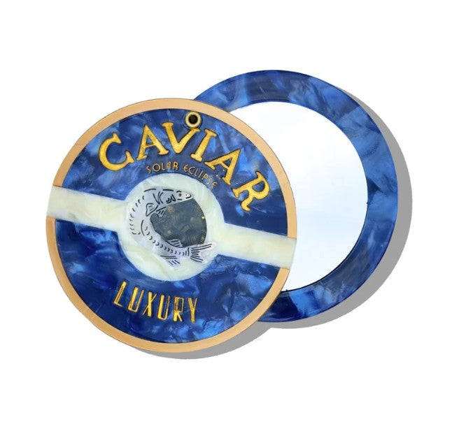 Hand Painted Caviar Mirror