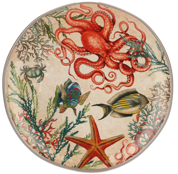 Sea Life - Round Platter