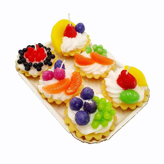 Small Fruit Tart Candle
